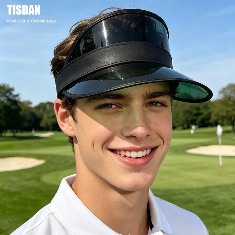 No‑Light Black Head‑Mounted UV Sports Sun Visor ()