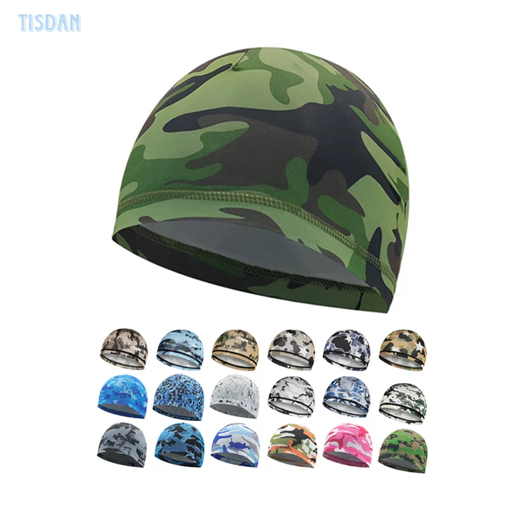 Breathable Quick Dry Sports Cap with Custom Print Camouflage Green – Windbreak Moisture Wicking Running Hat to Keep Sweat Out of Eyes