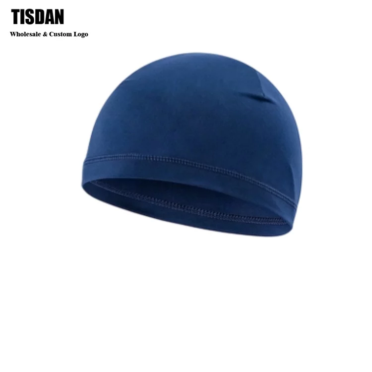 Breathable Quick Dry Sports Cap with Custom Print Navy Blue – Windbreak Moisture Wicking Running Hat to Keep Sweat Out of Eyes ()