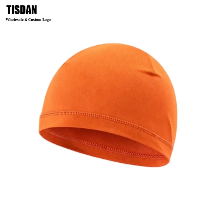 Breathable Quick Dry Sports Cap with Custom Print Orange – Windbreak Moisture Wicking Running Hat to Keep Sweat Out of Eyes ()