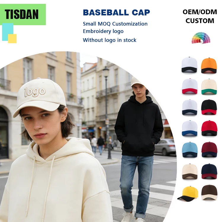 Custom Tone Baseball Cap with Logo Embroidery Pure White– Small MOQ Unisex Adjustable Sports Dad Hat