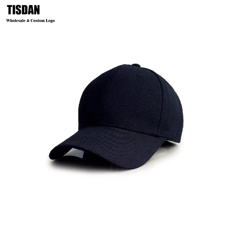 Customizable Embroidery Baseball Cap Blue – Small MOQ Unisex Adjustable Sports Dad Hat ()